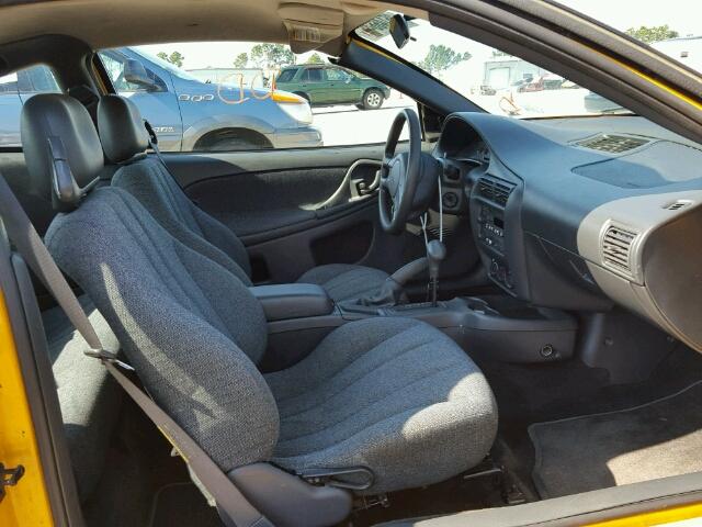 1G1JC12F137208489 - 2003 CHEVROLET CAVALIER YELLOW photo 5