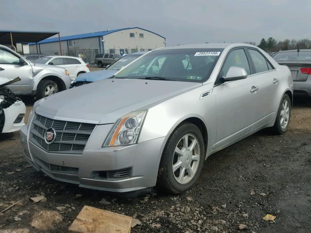 1G6DF577280182458 - 2008 CADILLAC CTS SILVER photo 2