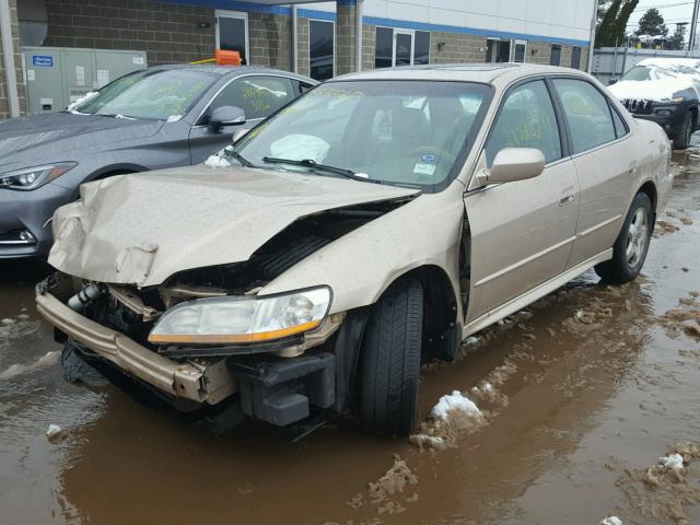 1HGCG16541A016166 - 2001 HONDA ACCORD EX GOLD photo 2