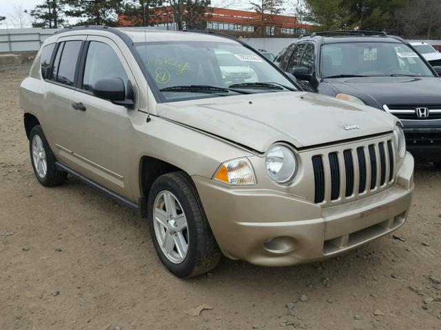1J4FF47B89D113217 - 2009 JEEP COMPASS SP GOLD photo 1