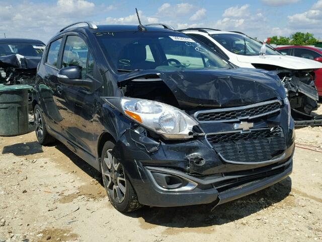 KL8CE6S94EC419903 - 2014 CHEVROLET SPARK 2LT BLACK photo 1