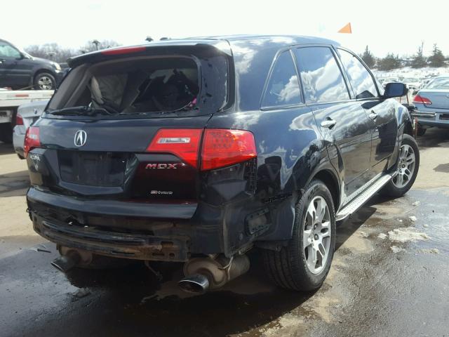 2HNYD283X8H527739 - 2008 ACURA MDX TECHNO BLACK photo 4