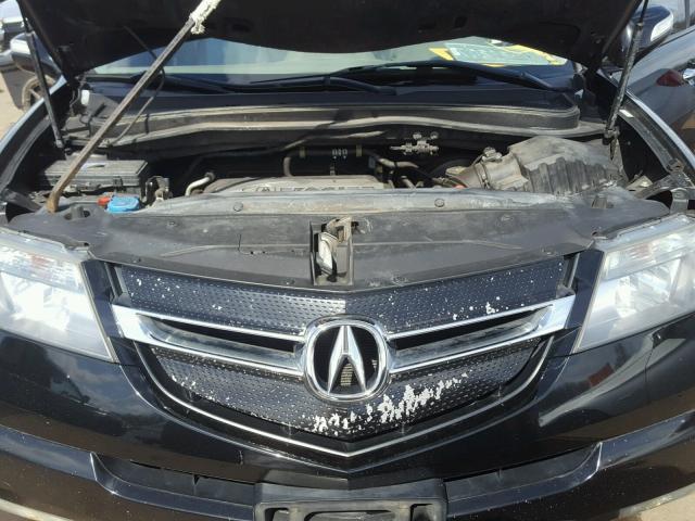 2HNYD283X8H527739 - 2008 ACURA MDX TECHNO BLACK photo 7