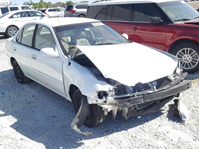 3N1CB51D7YL355402 - 2000 NISSAN SENTRA BAS WHITE photo 1