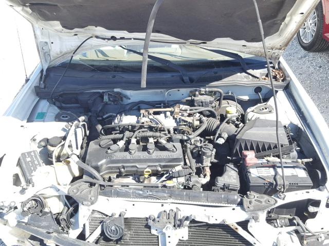 3N1CB51D7YL355402 - 2000 NISSAN SENTRA BAS WHITE photo 7