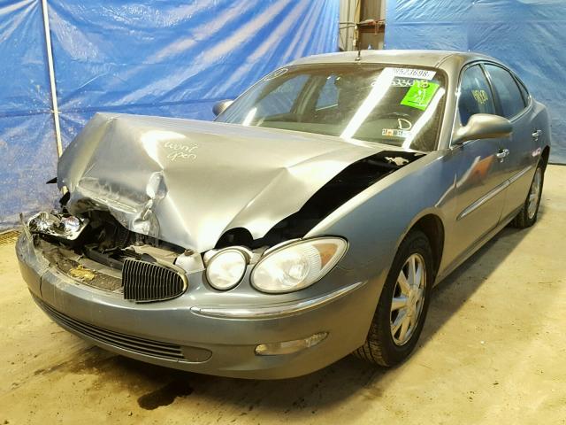 2G4WD532851326323 - 2005 BUICK LACROSSE C GREEN photo 2