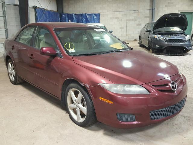 1YVHP80C765M24286 - 2006 MAZDA 6 I MAROON photo 1