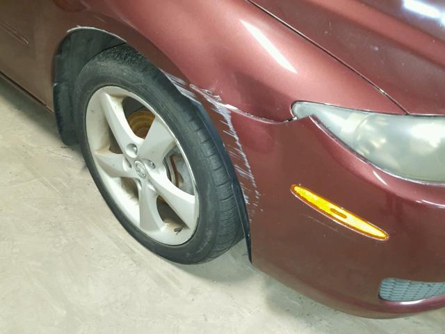 1YVHP80C765M24286 - 2006 MAZDA 6 I Kasztanowy zdjęcie 9