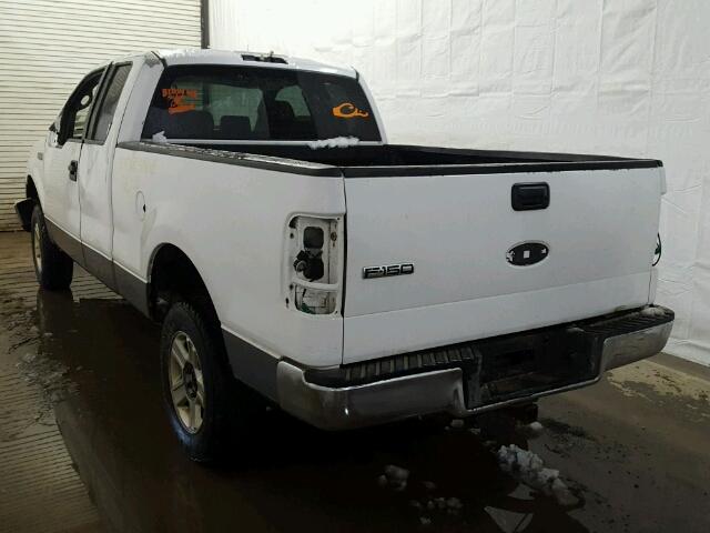 1FTRX14W78KD72619 - 2008 FORD F150 WHITE photo 3