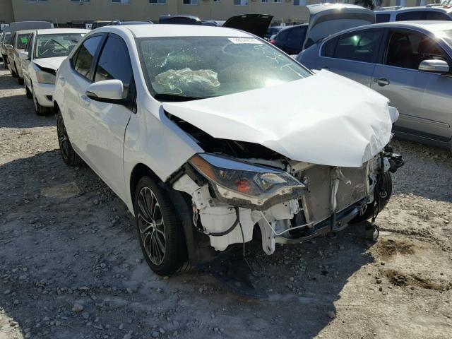 2T1BURHEXGC713666 - 2016 TOYOTA COROLLA L WHITE photo 1