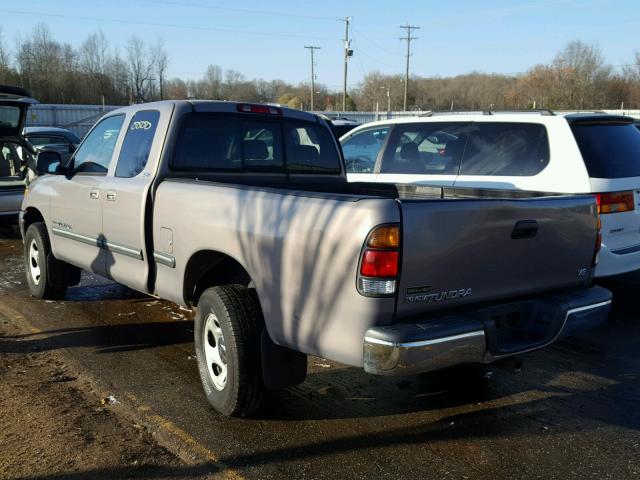 5TBRT341XYS113734 - 2000 TOYOTA TUNDRA ACC PURPLE photo 3