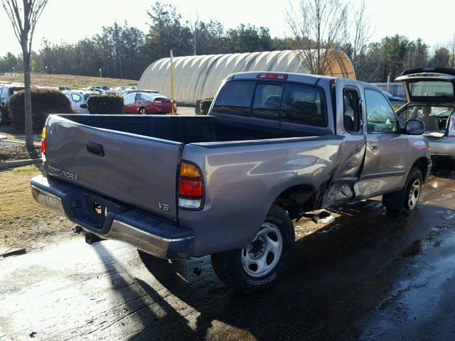 5TBRT341XYS113734 - 2000 TOYOTA TUNDRA ACC PURPLE photo 4
