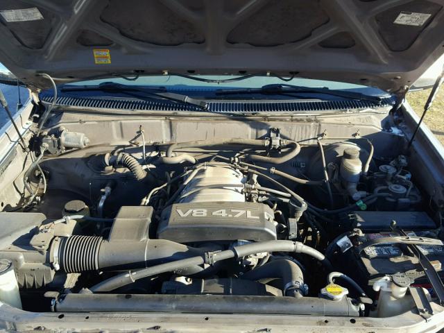 5TBRT341XYS113734 - 2000 TOYOTA TUNDRA ACC PURPLE photo 7