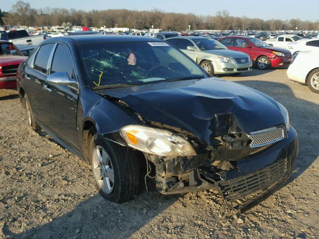 2G1WT57K591231119 - 2009 CHEVROLET IMPALA 1LT BLACK photo 1