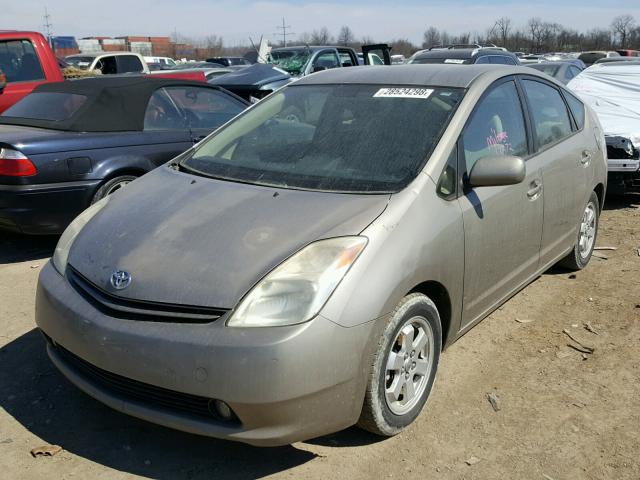 JTDKB20U653045080 - 2005 TOYOTA PRIUS TAN photo 2