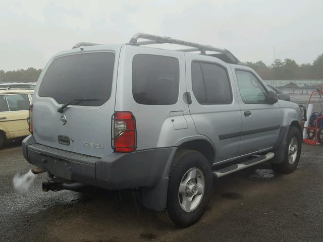 5N1ED28Y33C649712 - 2003 NISSAN XTERRA XE SILVER photo 4