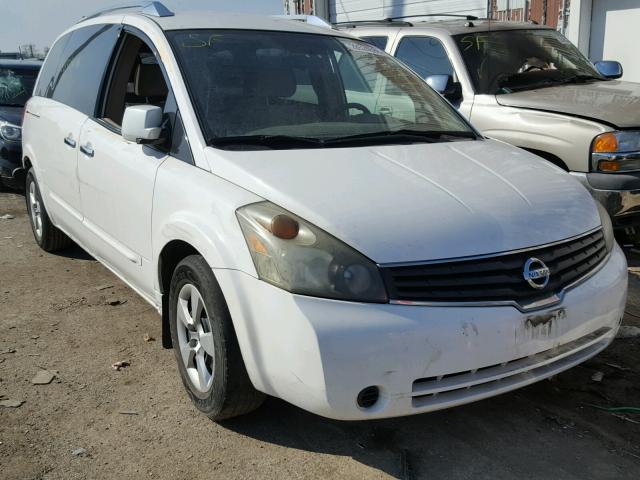 5N1BV28U77N141895 - 2007 NISSAN QUEST S WHITE photo 1