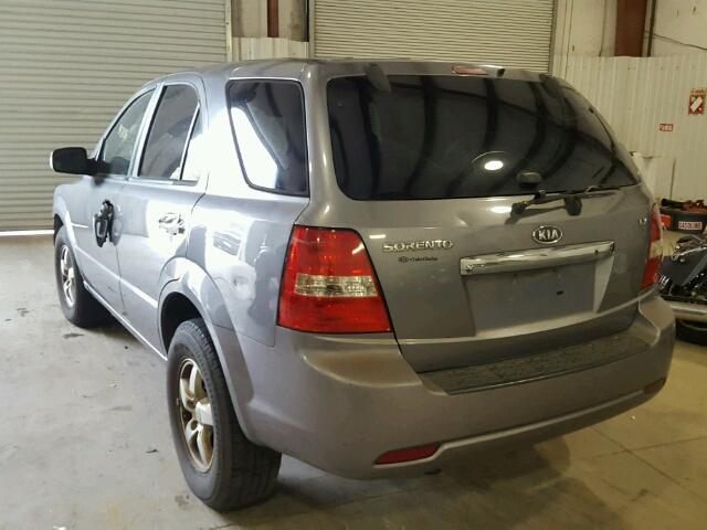 KNDJD735985846912 - 2008 KIA SORENTO EX GRAY photo 3