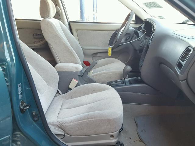 KMHDN46D96U292880 - 2006 HYUNDAI ELANTRA GL TEAL photo 5