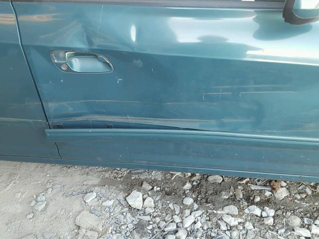 KMHDN46D96U292880 - 2006 HYUNDAI ELANTRA GL TEAL photo 9