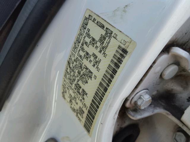 5N1ED28Y52C514181 - 2002 NISSAN XTERRA XE WHITE photo 10