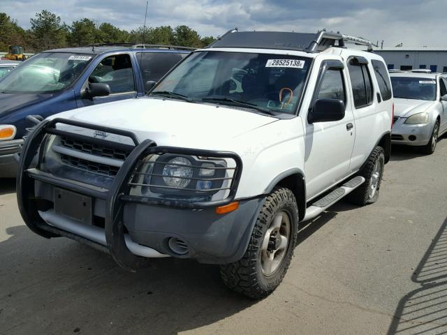 5N1ED28Y52C514181 - 2002 NISSAN XTERRA XE WHITE photo 2