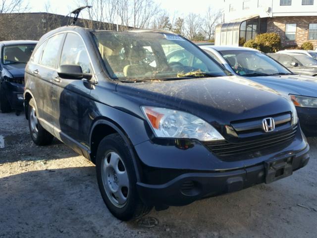 5J6RE48399L027511 - 2009 HONDA CR-V LX BLACK photo 1