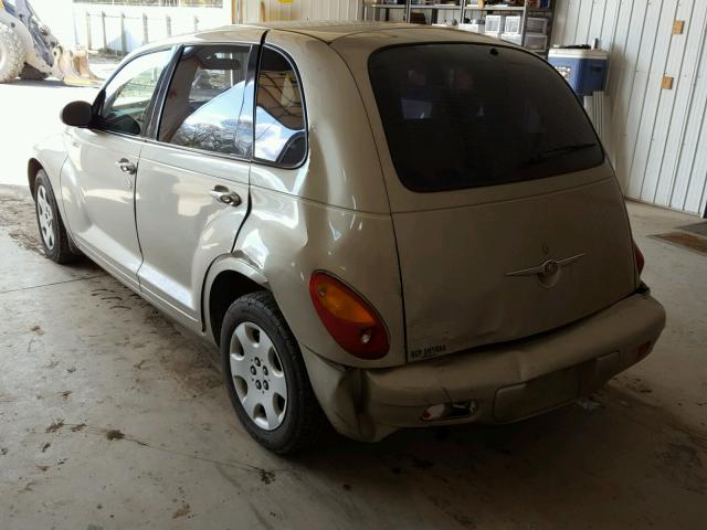 3C4FY48B35T602563 - 2005 CHRYSLER PT CRUISER GRAY photo 3