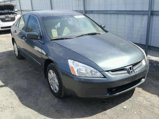 1HGCM56334A031745 - 2004 HONDA ACCORD LX GREEN photo 1