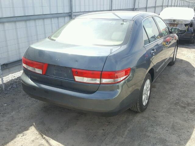 1HGCM56334A031745 - 2004 HONDA ACCORD LX GREEN photo 4