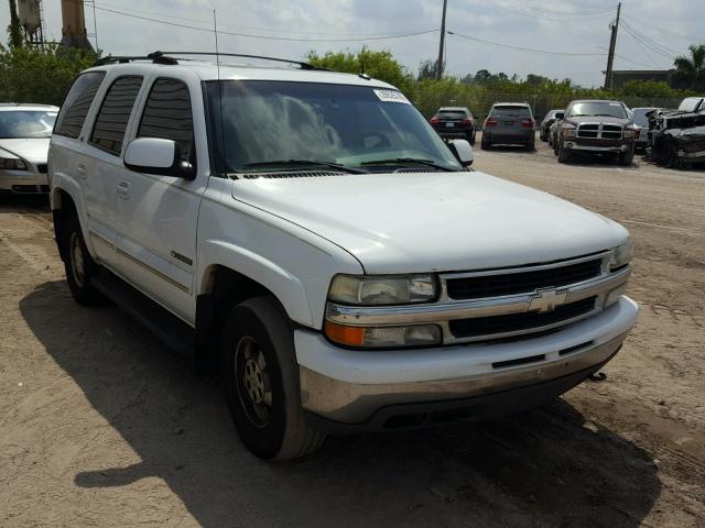 1GNEK13Z43J289597 - 2003 CHEVROLET TAHOE K150 WHITE photo 1