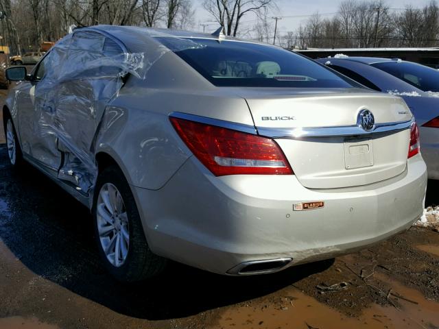 1G4GB5G3XEF101410 - 2014 BUICK LACROSSE TAN photo 3