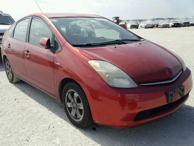 JTDKB20UX87800387 - 2008 TOYOTA PRIUS RED photo 1