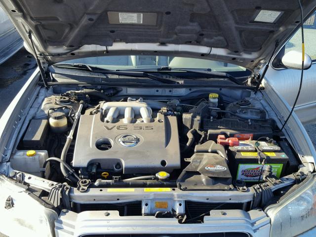 JN1DA31A53T437599 - 2003 NISSAN MAXIMA GLE SILVER photo 7