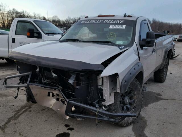 1GCHK44K29F131280 - 2009 CHEVROLET SILVERADO SILVER photo 2