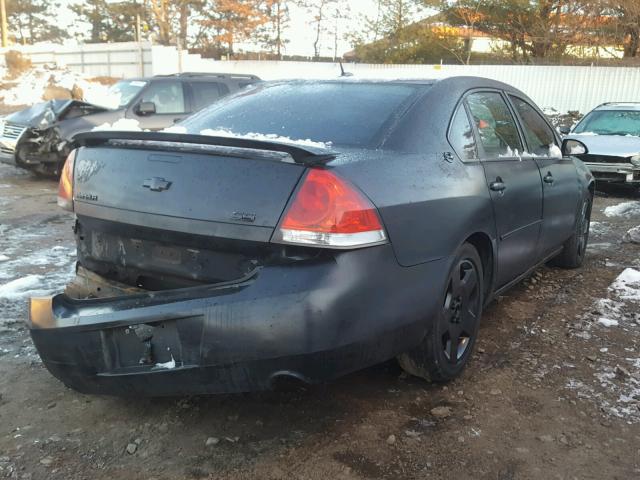 2G1WD58C069156962 - 2006 CHEVROLET IMPALA SUP 黑色 照片 4