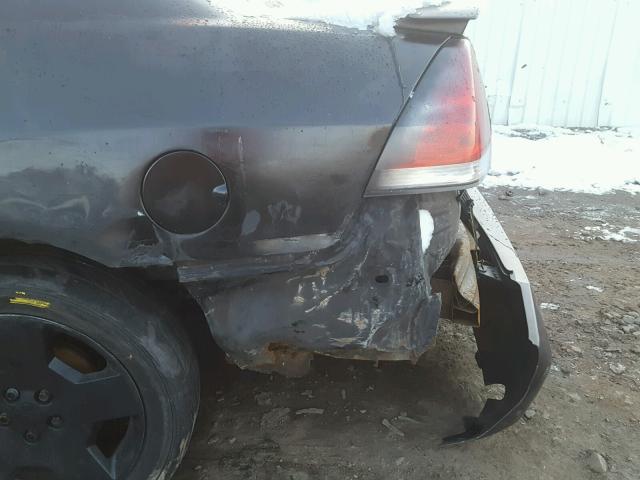 2G1WD58C069156962 - 2006 CHEVROLET IMPALA SUP 黑色 照片 9