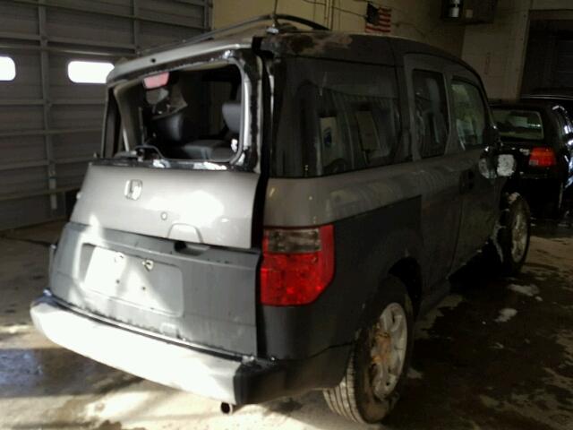 5J6YH28645L012023 - 2005 HONDA ELEMENT EX GRAY photo 4