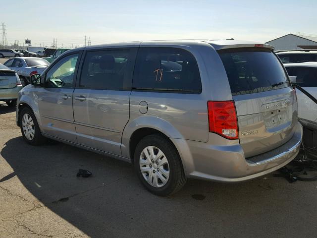 2C4RDGBG7FR648478 - 2015 DODGE GRAND CARA GRAY photo 3