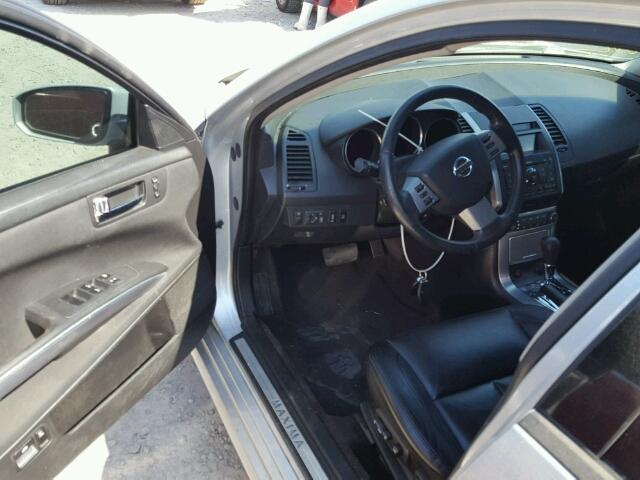 1N4BA41E67C846770 - 2007 NISSAN MAXIMA SE SILVER photo 9