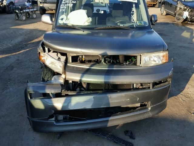 JTLKT324950195383 - 2005 TOYOTA SCION XB GREEN photo 7