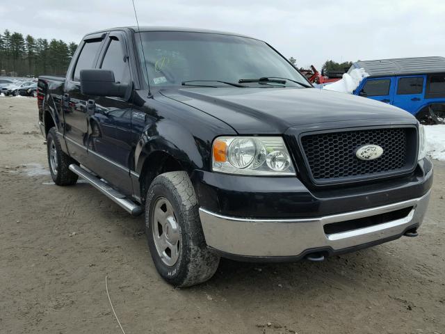 1FTPW14586FA47159 - 2006 FORD F150 SUPER BLACK photo 1