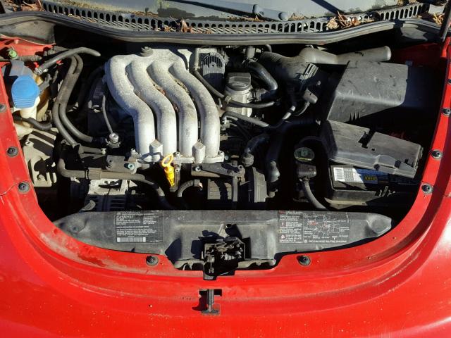 3VWCK21CX1M440833 - 2001 VOLKSWAGEN NEW BEETLE 红色 照片 7