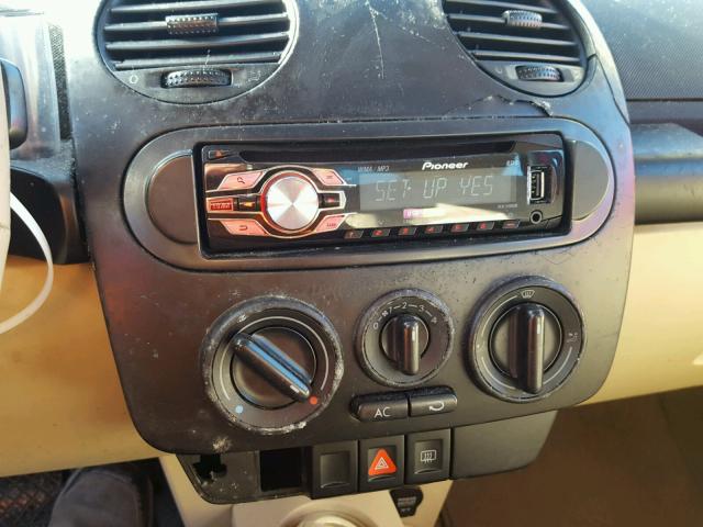 3VWCK21CX1M440833 - 2001 VOLKSWAGEN NEW BEETLE 红色 照片 9