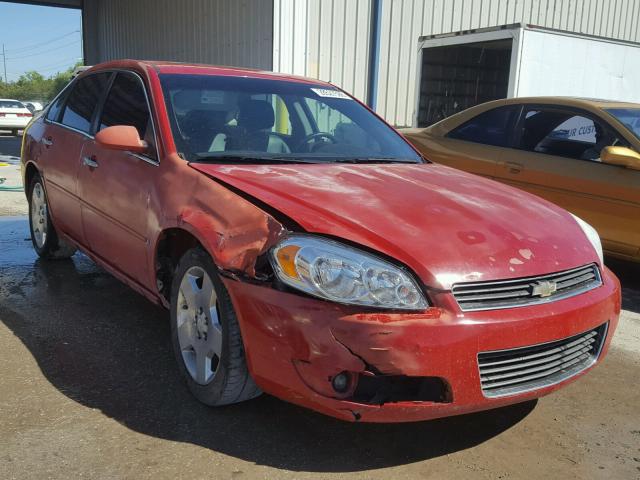 2G1WU583589155311 - 2008 CHEVROLET IMPALA LTZ RED photo 1