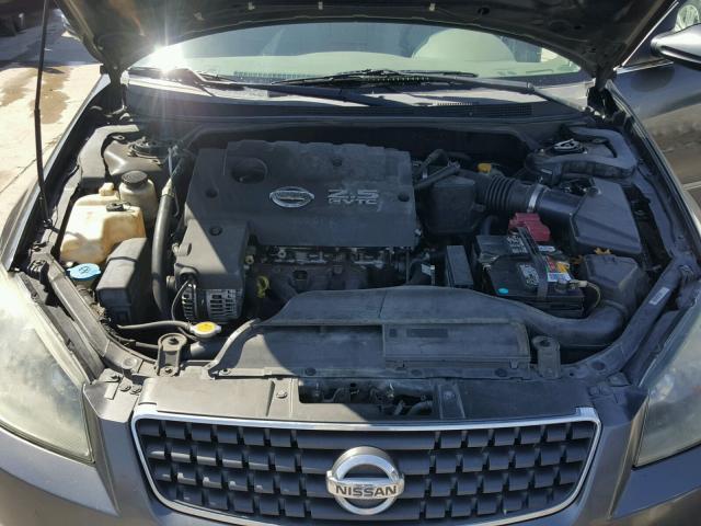 1N4AL11D76N384976 - 2006 NISSAN ALTIMA S GRAY photo 7