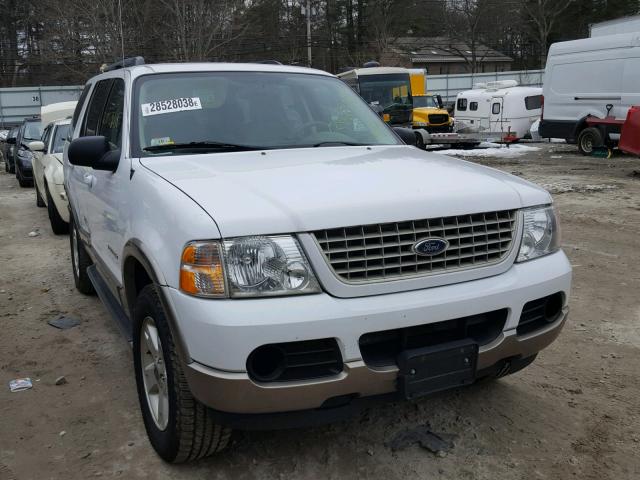 1FMZU74K54UA73990 - 2004 FORD EXPLORER E WHITE photo 1