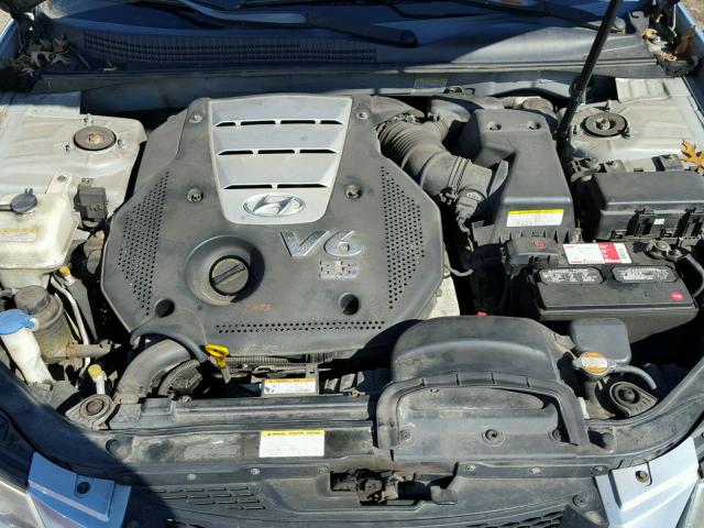 5NPEU46F06H098259 - 2006 HYUNDAI SONATA GLS BLUE photo 7