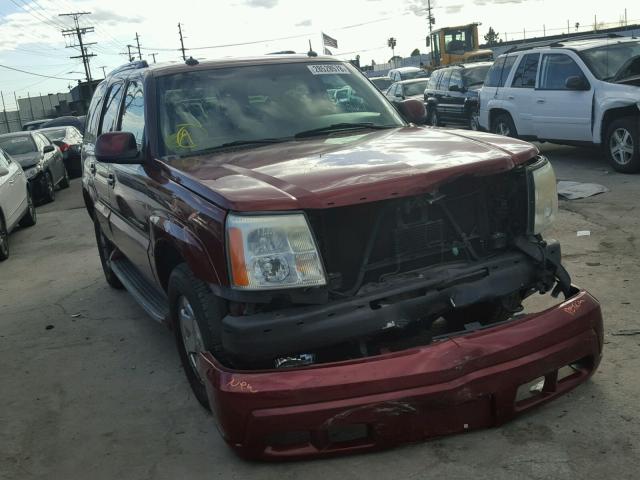 1GYEK63N73R216612 - 2003 CADILLAC ESCALADE L RED photo 1