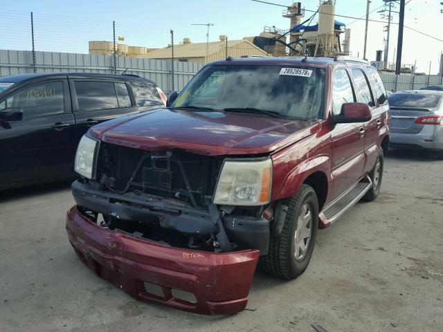 1GYEK63N73R216612 - 2003 CADILLAC ESCALADE L RED photo 2